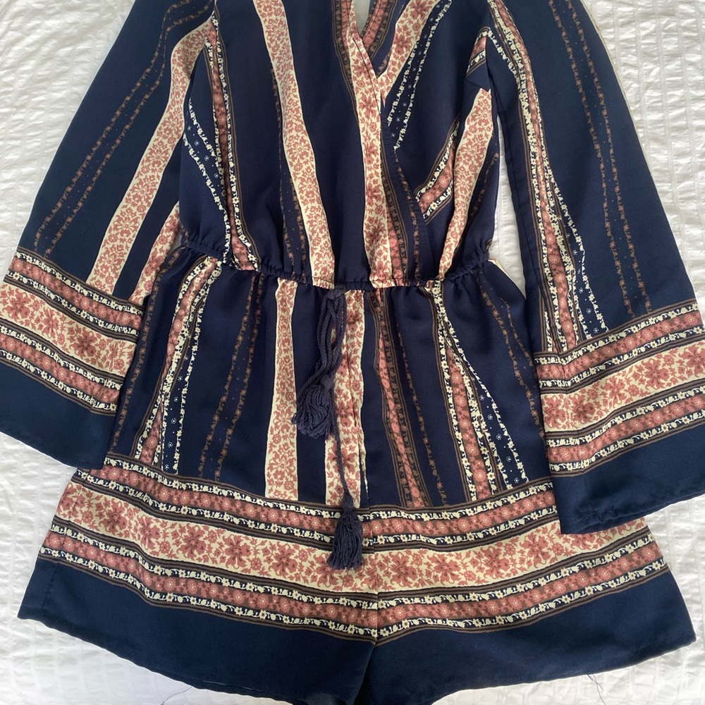 Long sleeve romper